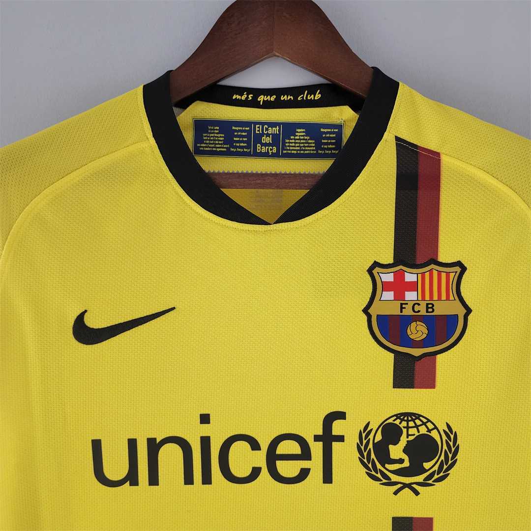 Barcelona Retro 08/09 Away Long Sleeve Kit