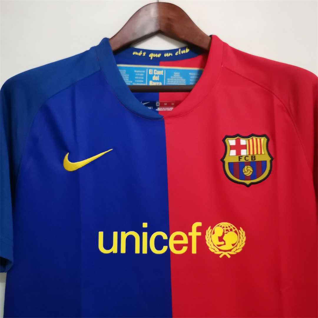 Barcelona Retro 08/09 Home Kit