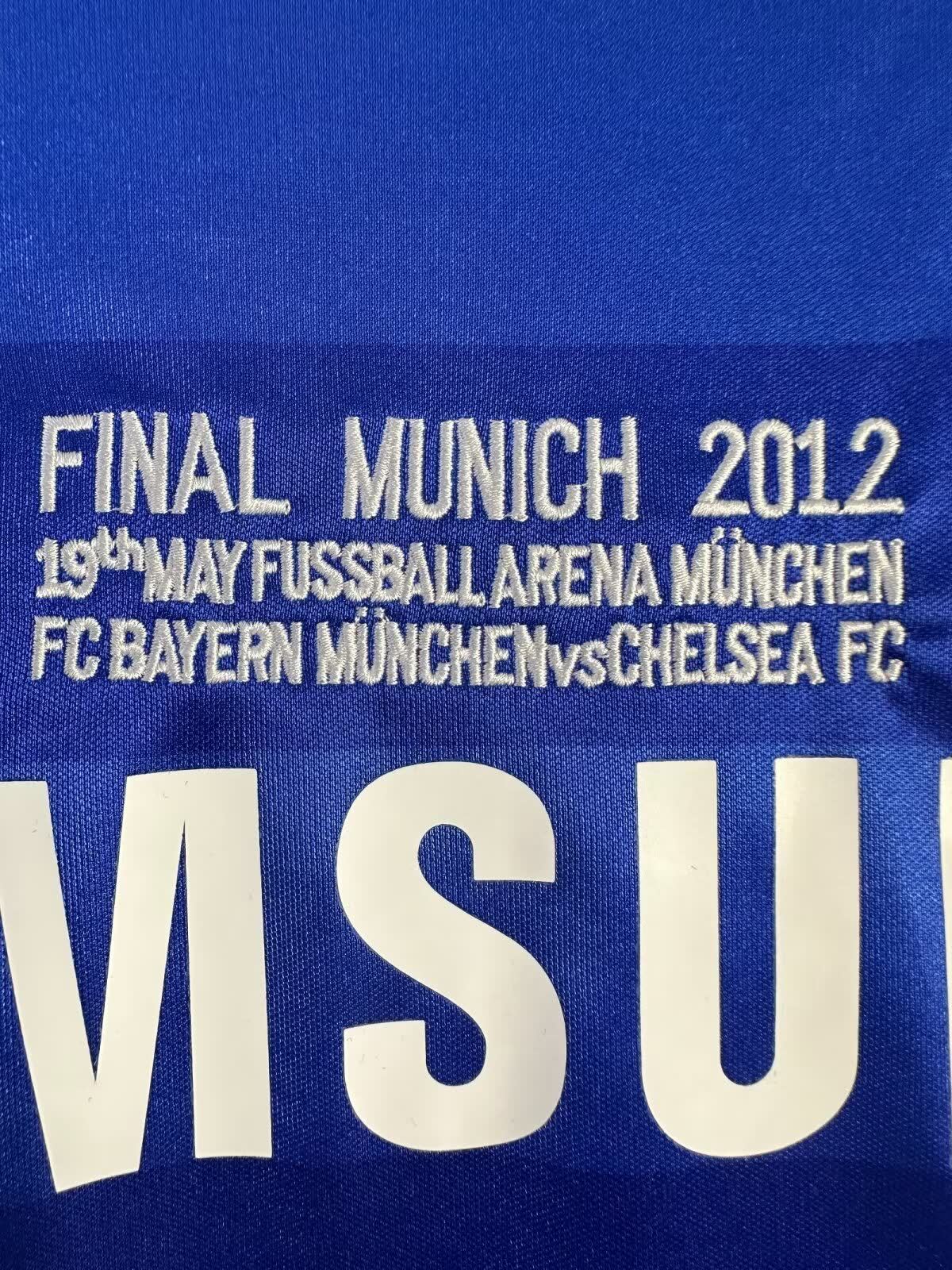 Chelsea 2011/12 Home Retro Long Sleeve (Champions League Final) — Fan Version