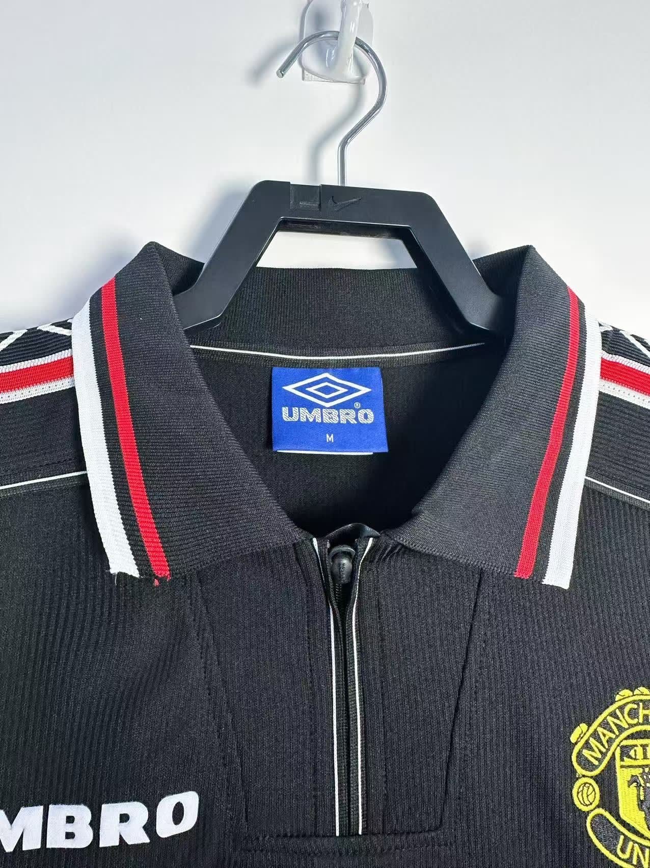 Manchester United 1998 Retro Away Long Sleeve — Fan Version
