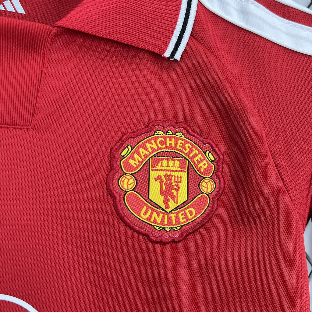 Manchester United 2026/27 Home — Kids Kit
