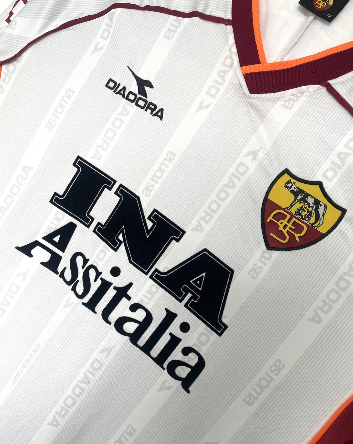 AS Roma 1999/2000 Away Long Sleeve Retro Shirt - Fan Version