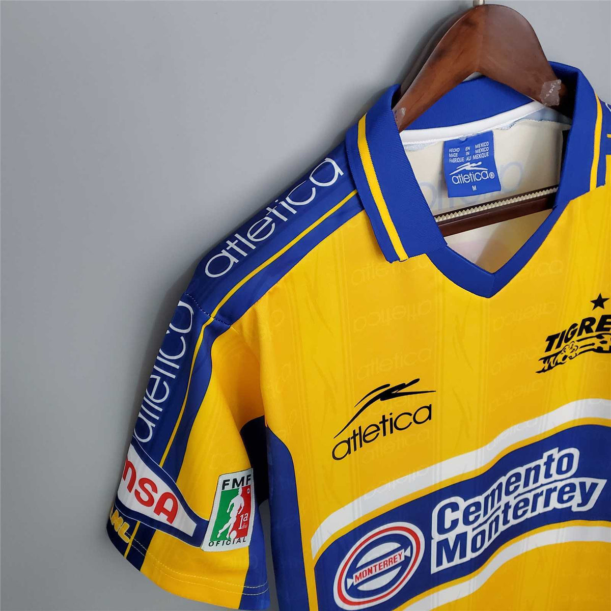 Tigres UANL 1999/00 Home Retro — Fan Version