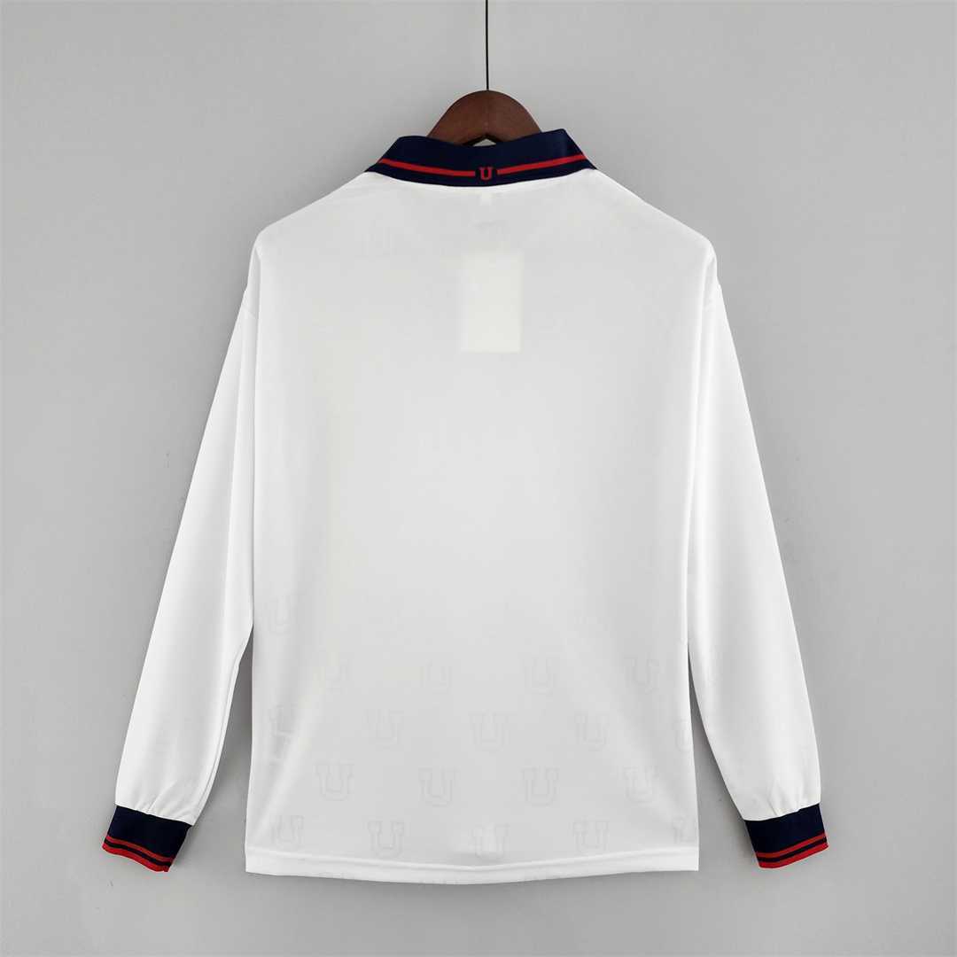 Universidad de Chile 1998 Away Long Sleeve Retro — Fan Version