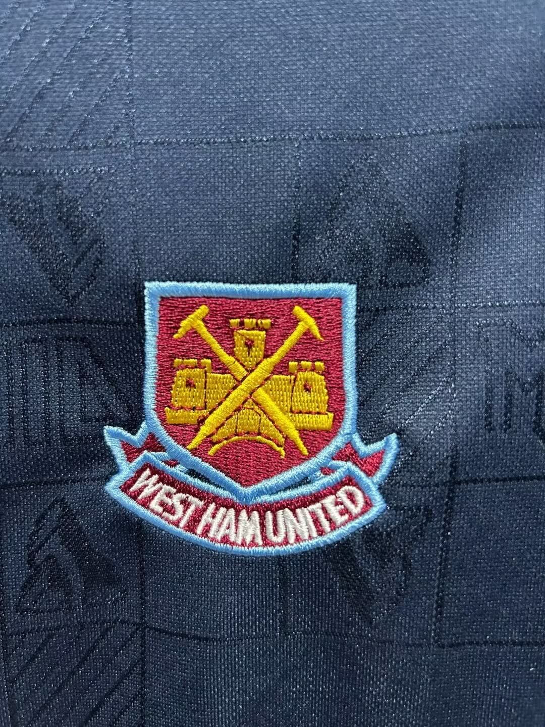 West Ham United 1999/2000 Home Retro Shirt - Fan Version