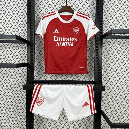Arsenal 2025/26 Home — Kids Kit