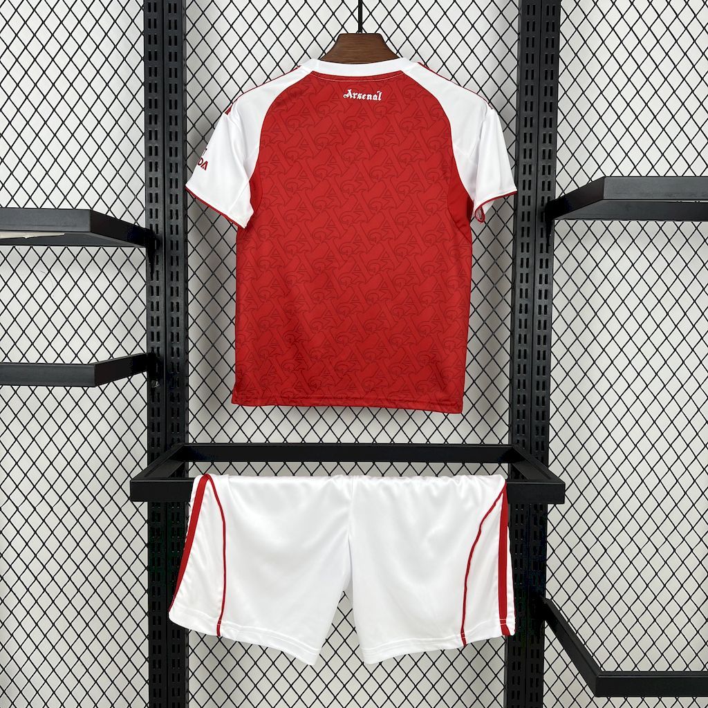 Arsenal 2025/26 Home — Kids Kit