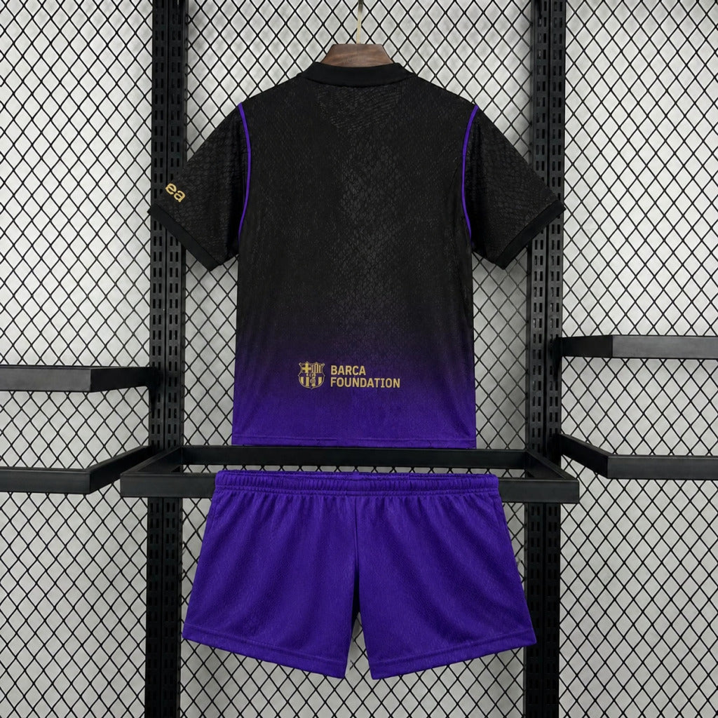 Barcelona 2026/27 Away — Kids Kit