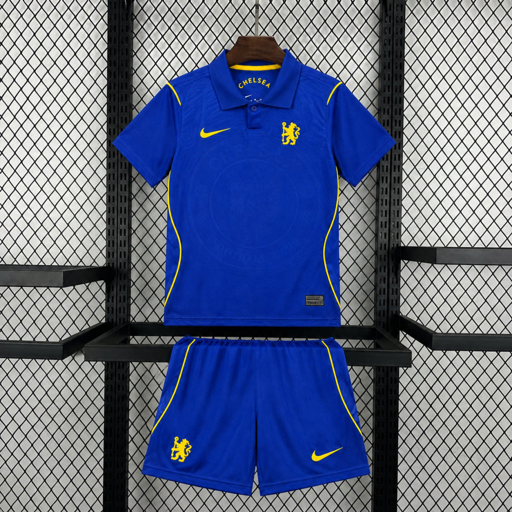 Chelsea 2026/27 Home — Kids Kit (Player Version)