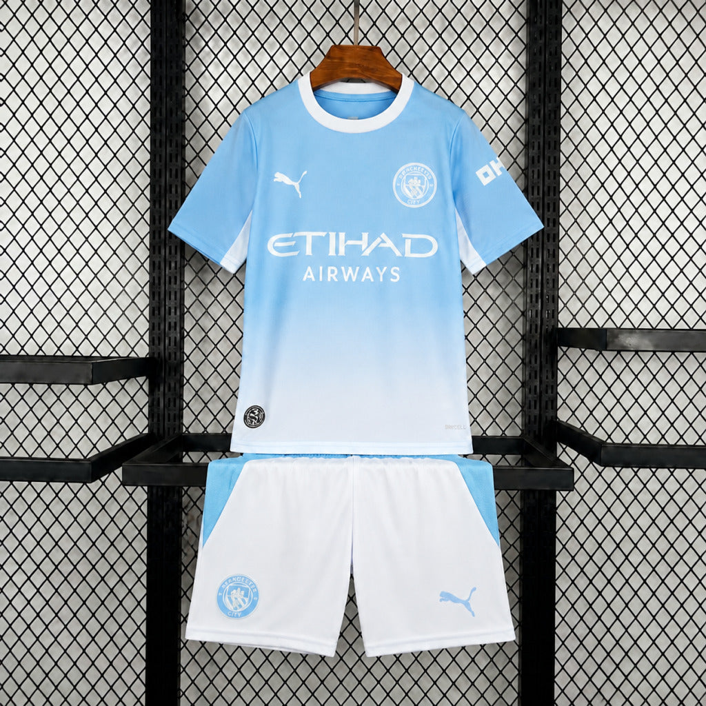 Manchester City 2026/27 Home — Kids Kit