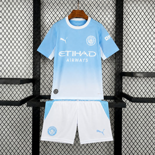 Manchester City 2026/27 Home — Kids Kit
