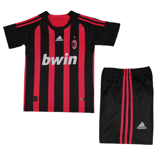 AC Milan 2008/09 Home — Kids Retro