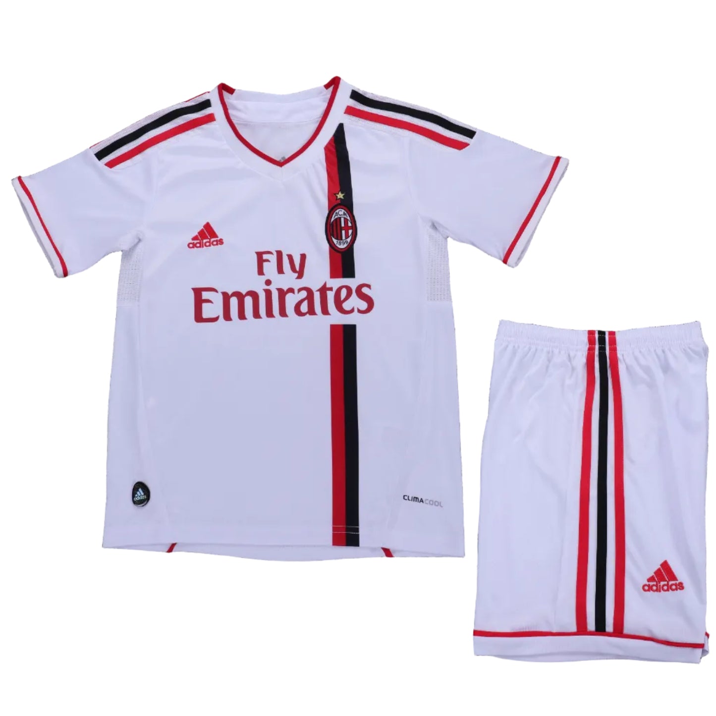 AC Milan 2011/12 Away — Kids Retro