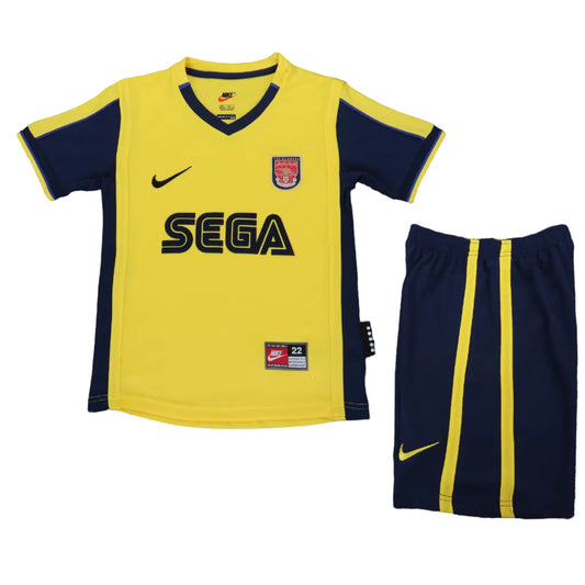 Arsenal 2000/01 Away Retro Shirt - Kids Fan Version