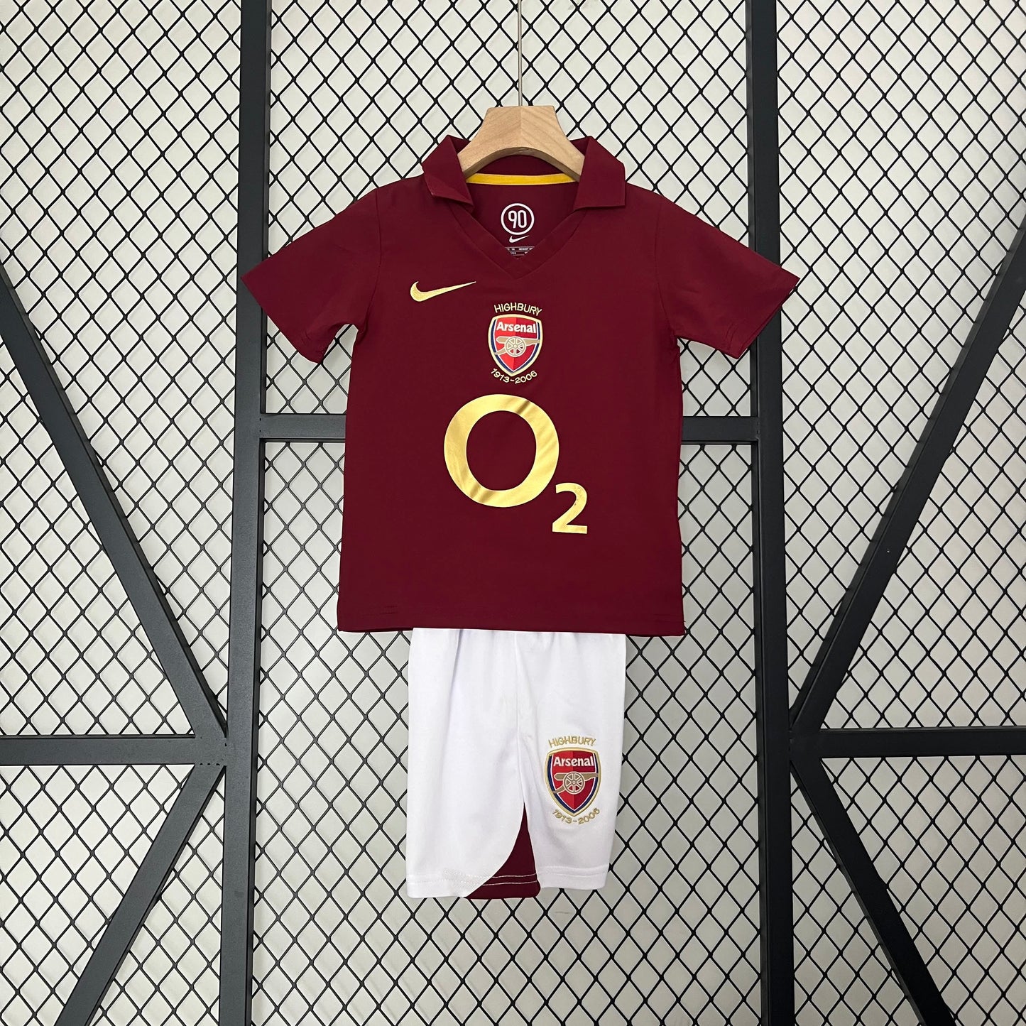 Arsenal 2005/06 Home Retro Shirt - Kids Fan Version