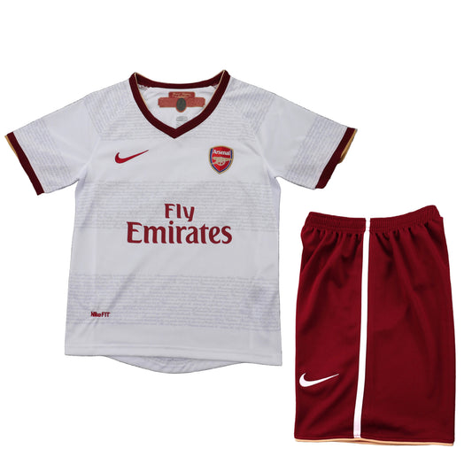 Arsenal 2007/08 Away Retro Shirt - Kids Fan Version