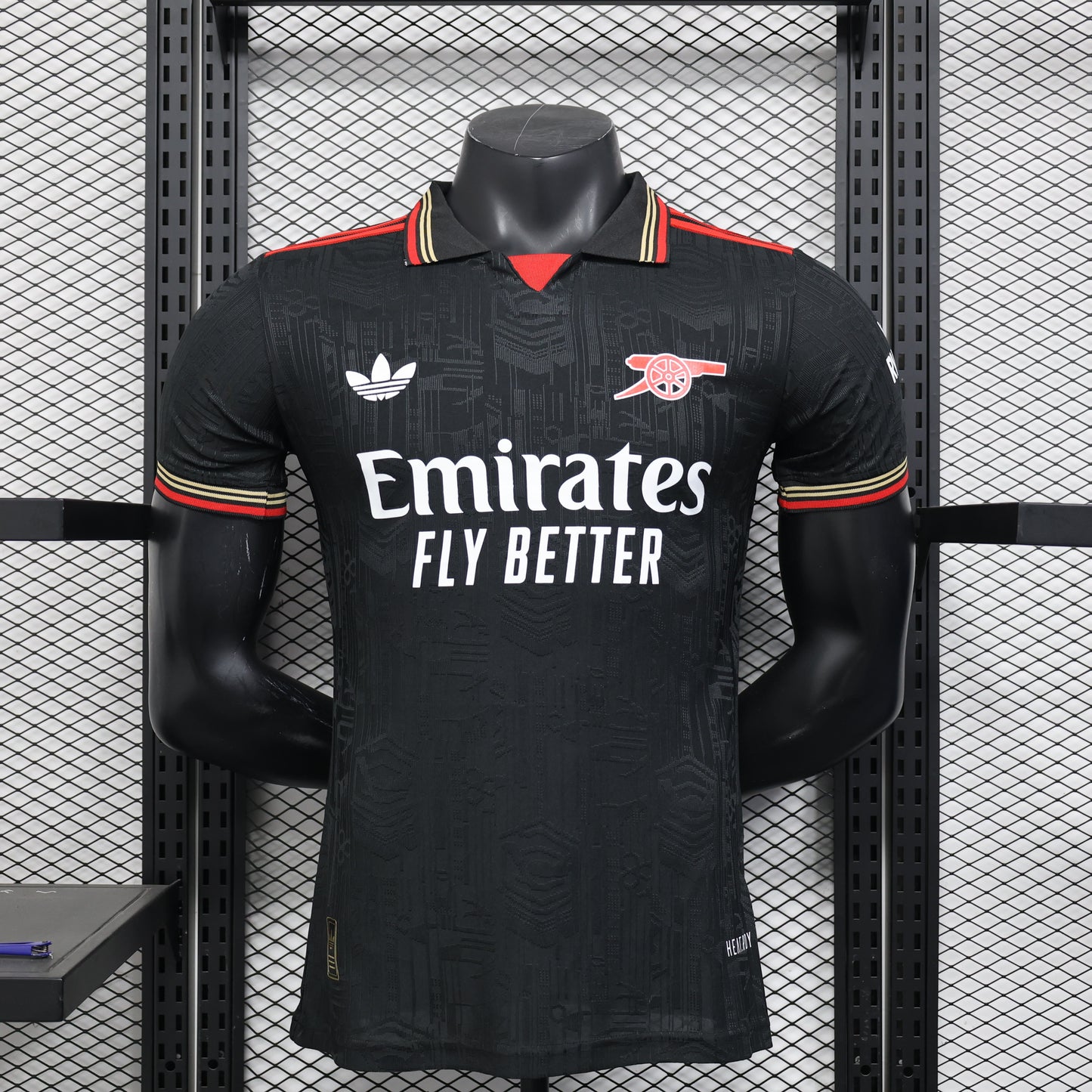 Arsenal 2025/26 Special Edition Black — Player Version