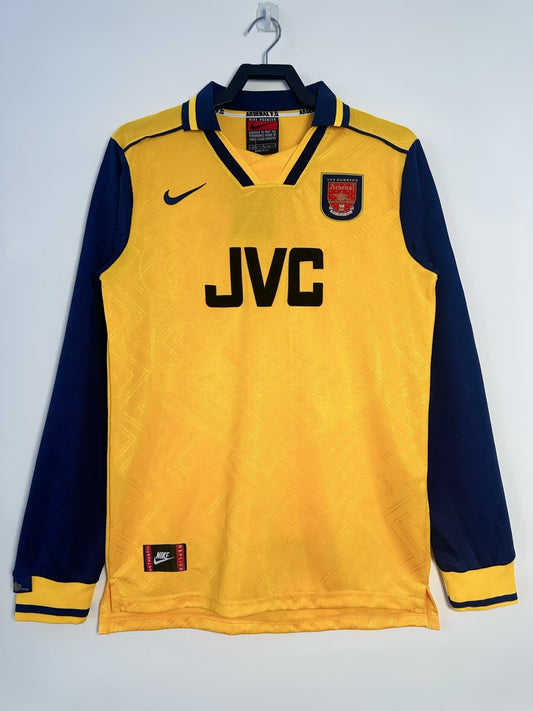 Arsenal 1996/97 Away Long Sleeve Retro Shirt - Fan Version