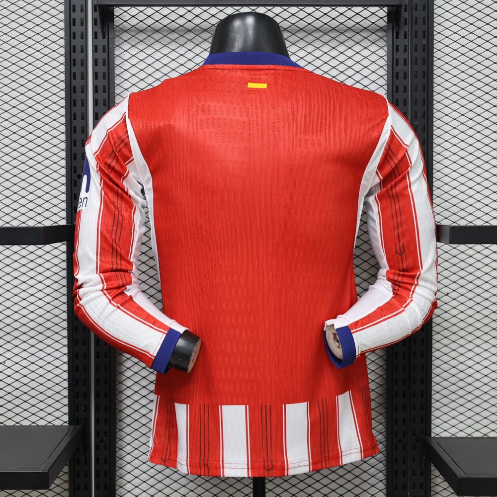 Atletico Madrid 2026/27 Home Long Sleeve — Player Version