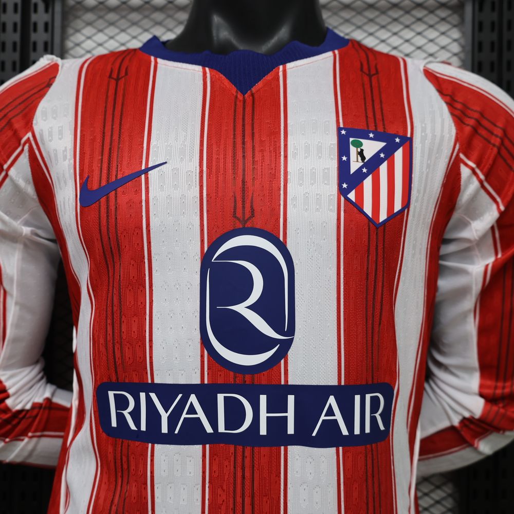 Atletico Madrid 2026/27 Home Long Sleeve — Player Version