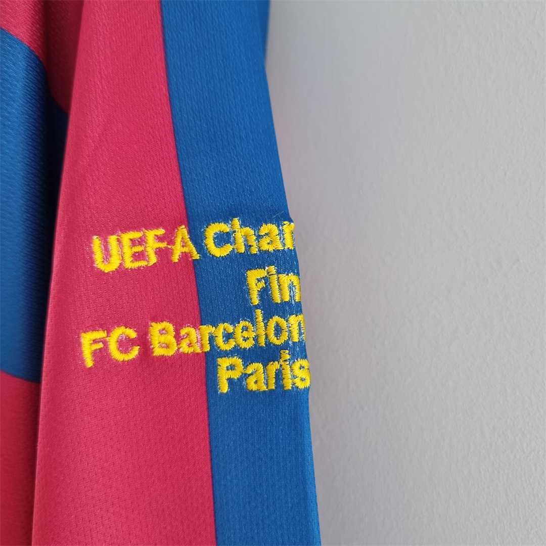 Barcelona Retro 05/06 Home Long Sleeve Kit