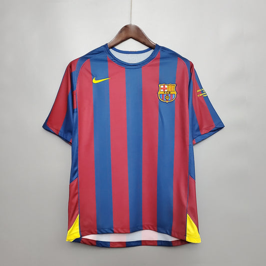 Barcelona Retro 05/06 UEFA Champions League Final Home Kit