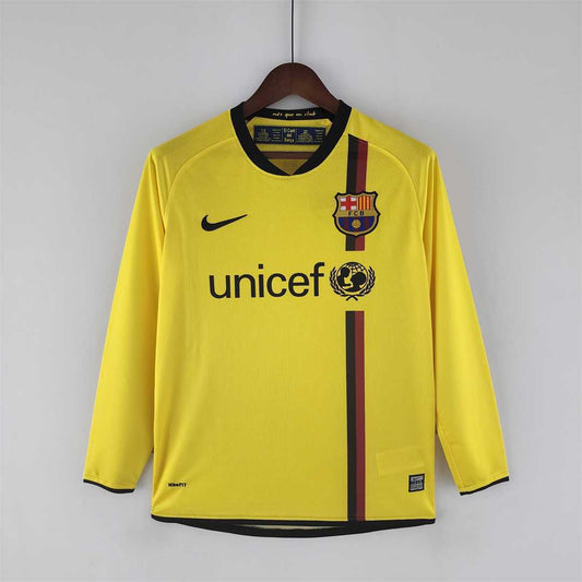 Barcelona Retro 08/09 Away Long Sleeve Kit