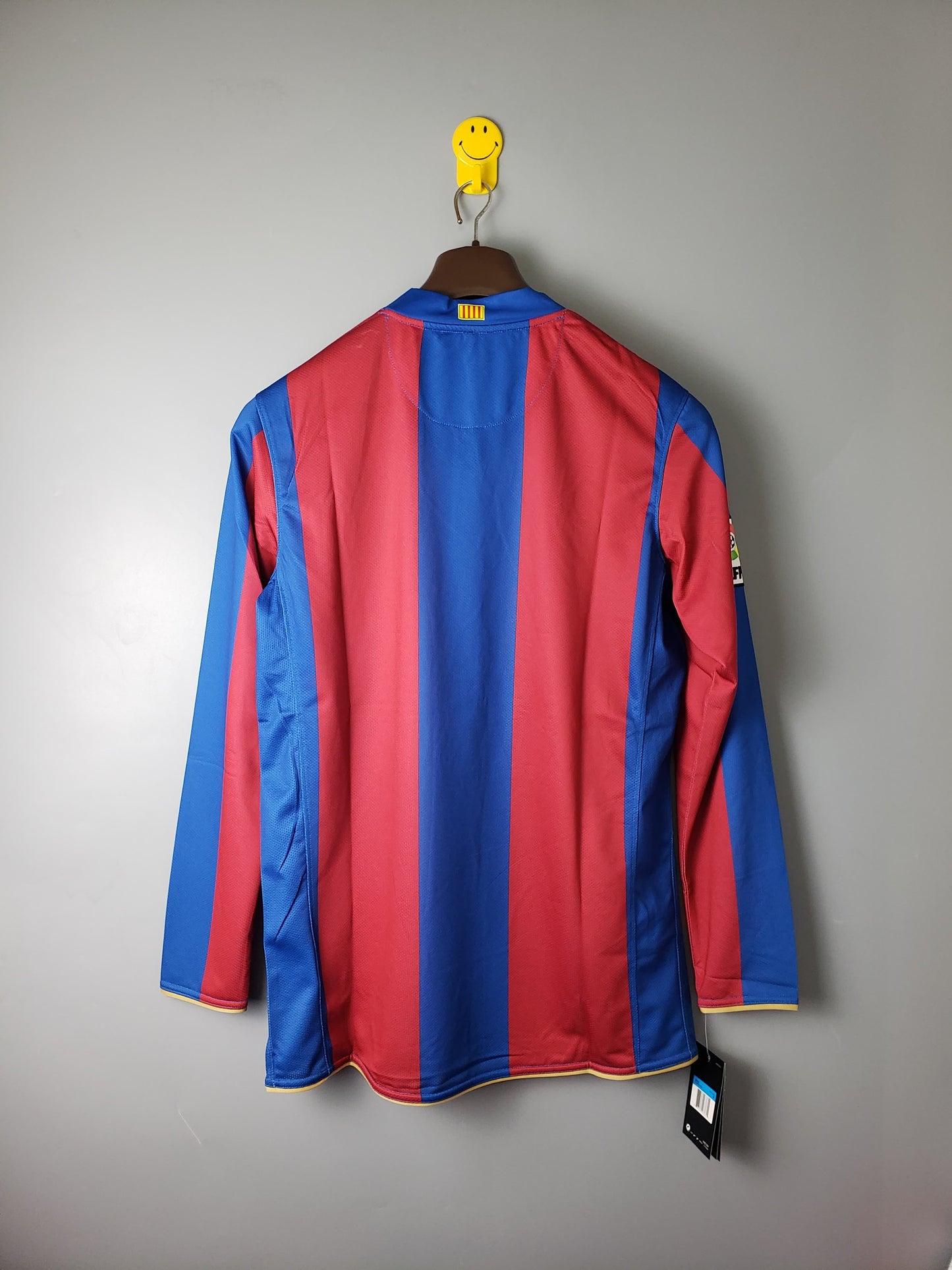 Barcelona 2008/09 Retro Home Long Sleeve — Fan Version