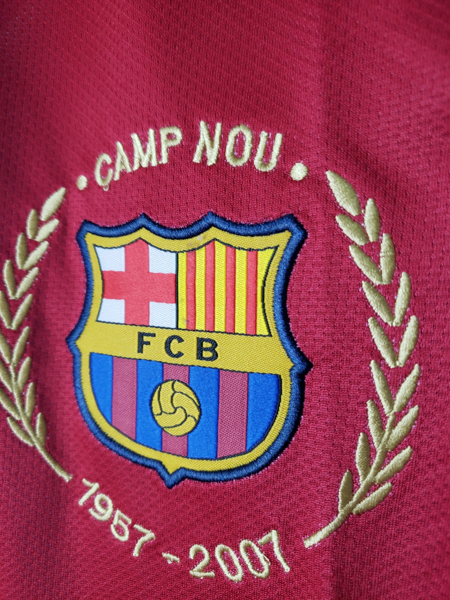 Barcelona 2008/09 Retro Home Long Sleeve — Fan Version