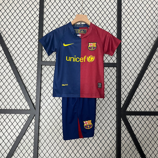Barcelona 2008/09 Retro Home — Kids Kit