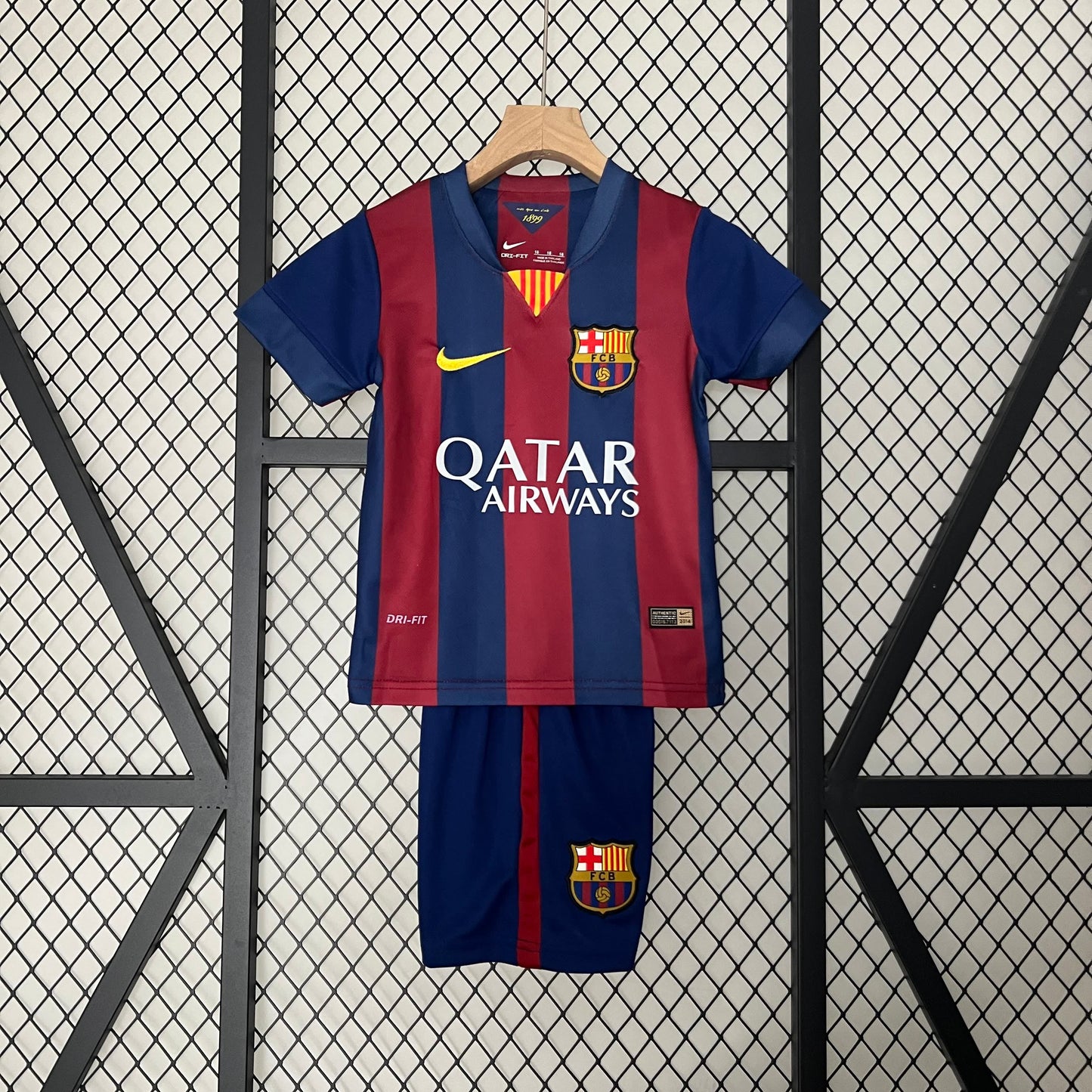 Barcelona 2014/15 Retro Home — Kids Kit