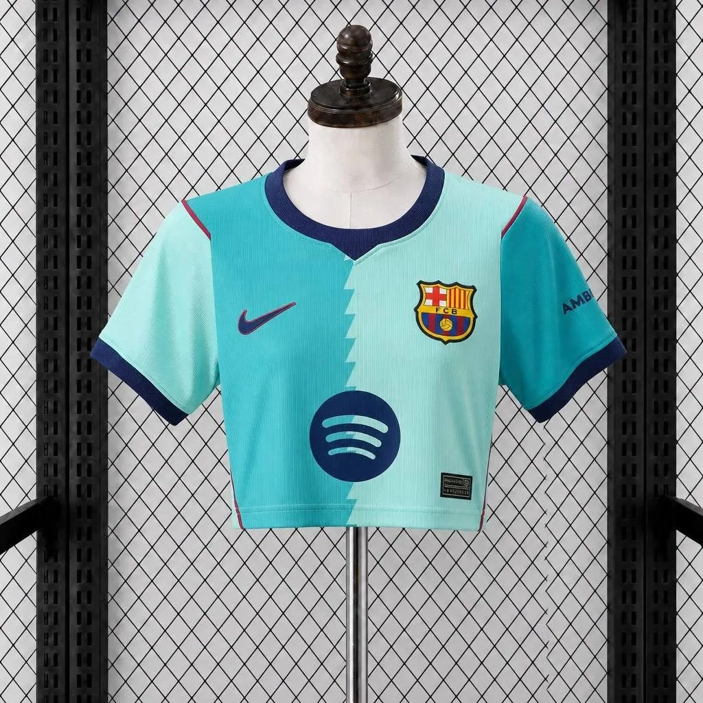 Barcelona 2026/27 Third Cropped — Women's Fan Version