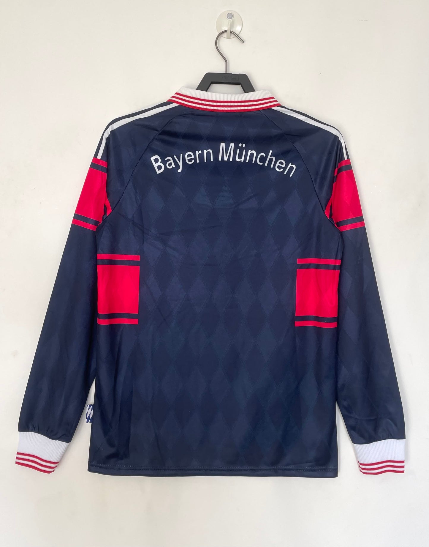 Bayern Munich 1997/98 Retro Home Long Sleeve — Fan Version