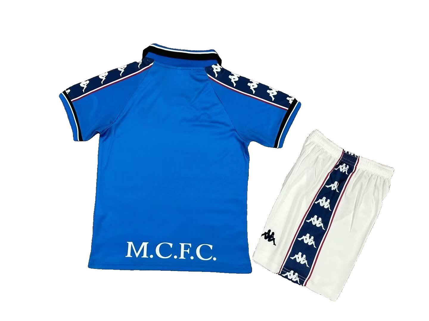 Manchester City 1997/98 Home Retro Shirt - Kids Fan Version (Alt)