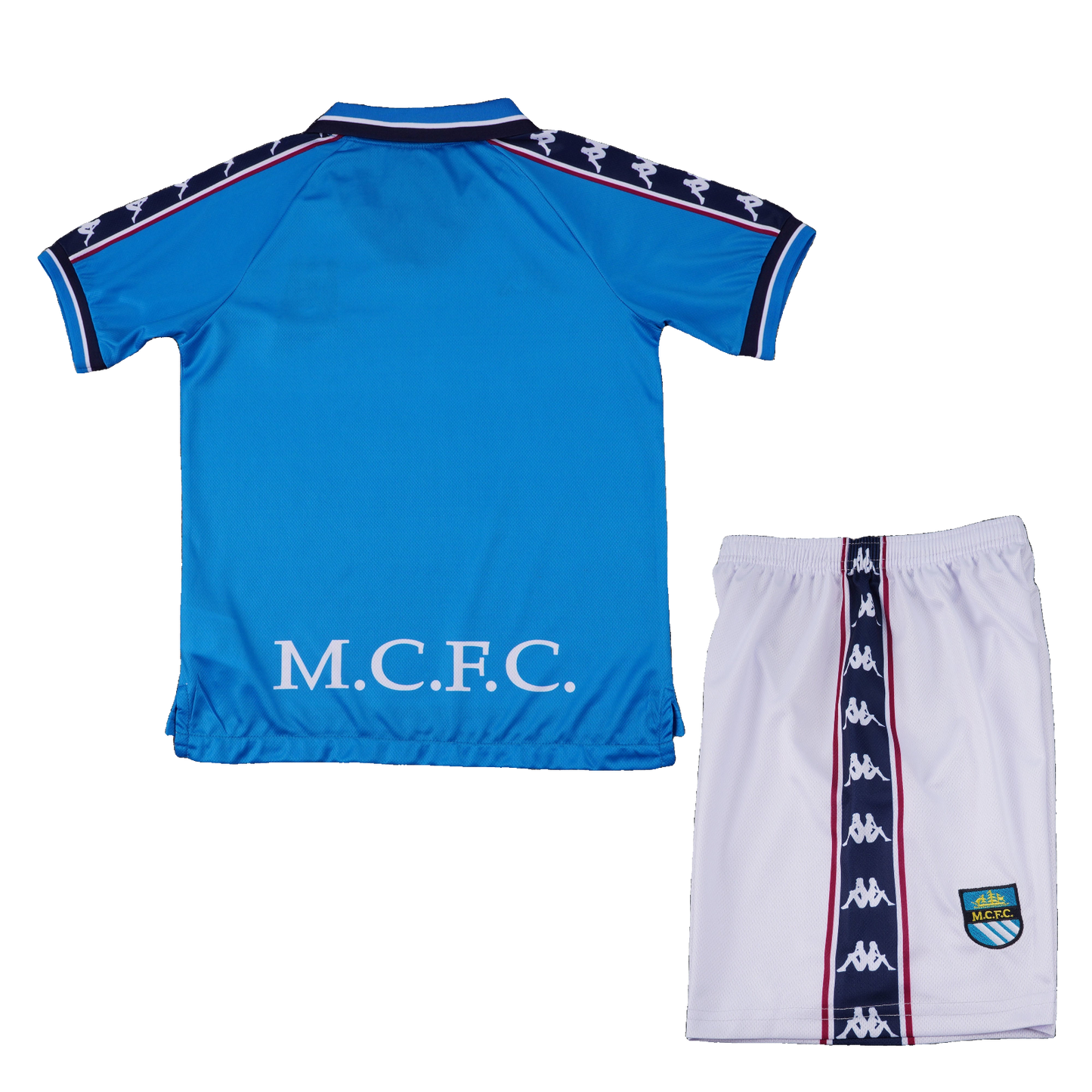 Manchester City 1997/98 Home Retro Shirt - Kids Fan Version