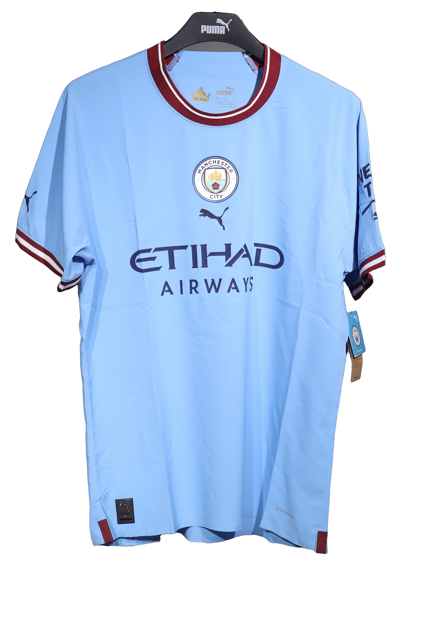 Manchester City 2022/23 Home Retro Shirt - Player Version