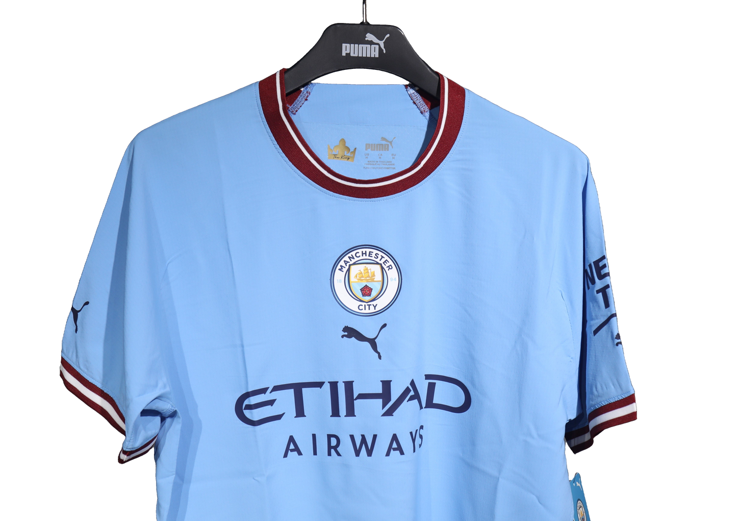 Manchester City 2022/23 Home Retro Shirt - Player Version