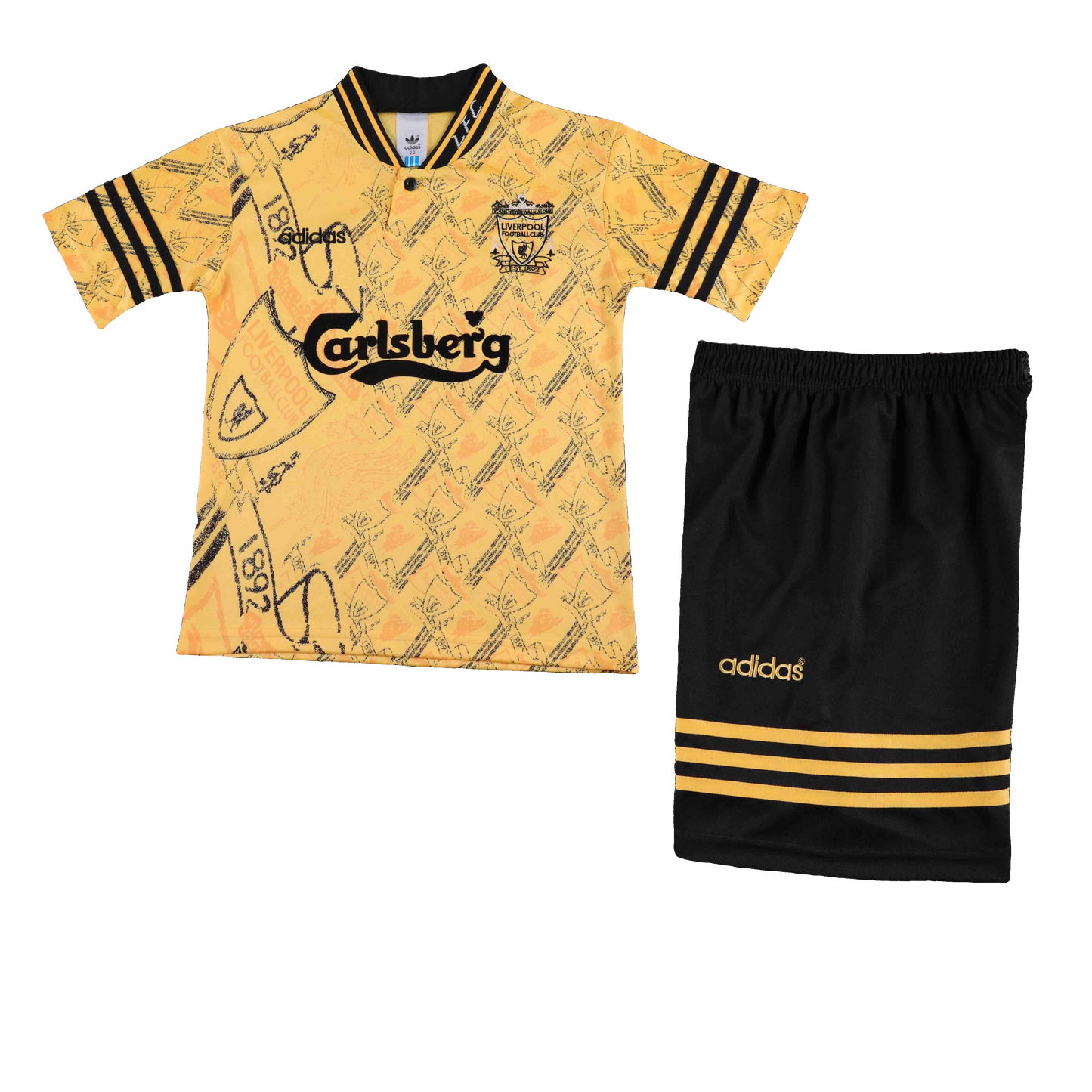 Liverpool 1994-96 Third Retro Shirt - Kids Fan Version