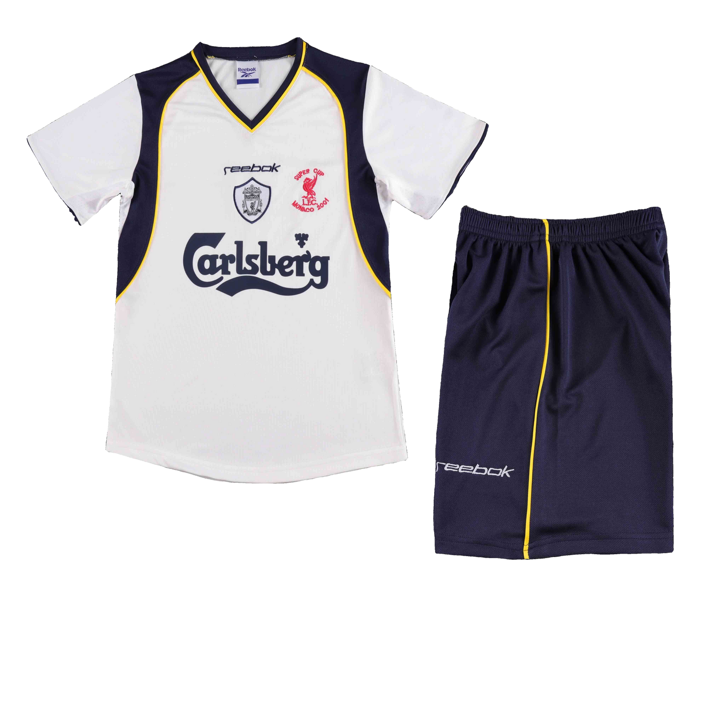 Liverpool 2001/02 Away Retro Shirt - Kids Fan Version