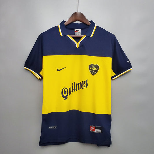 Boca Juniors 1999 Home Retro — Fan Version