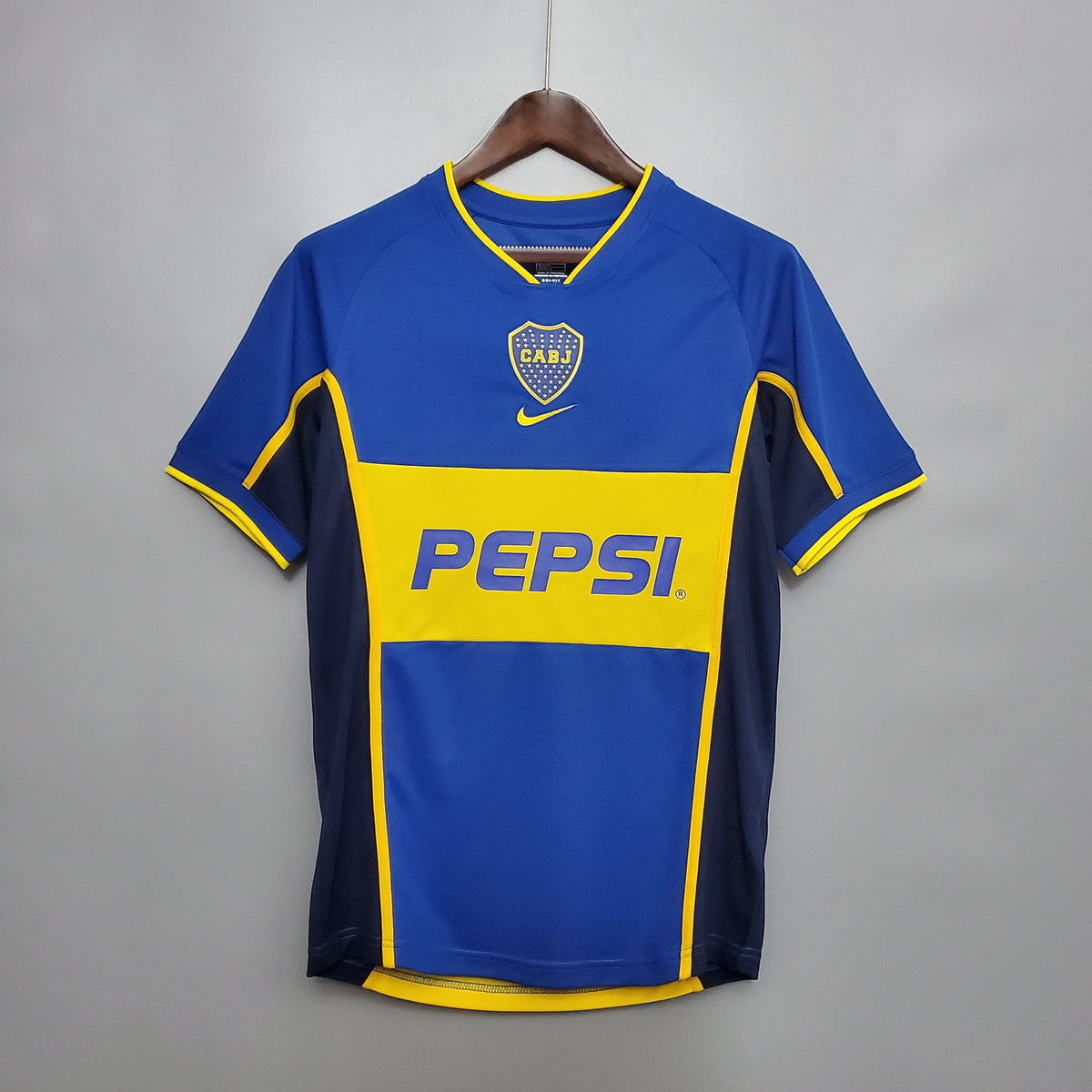 Boca Juniors 2002 Home Retro — Fan Version