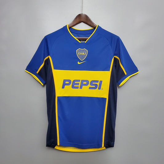 Boca Juniors 2002 Home Retro — Fan Version