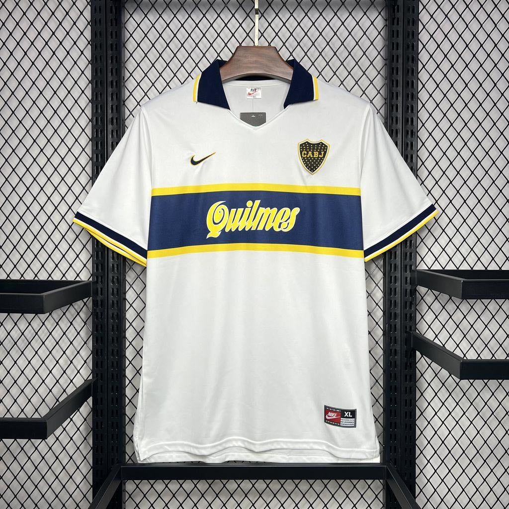 Boca Juniors 1996/97 Home (White) Retro — Fan Version