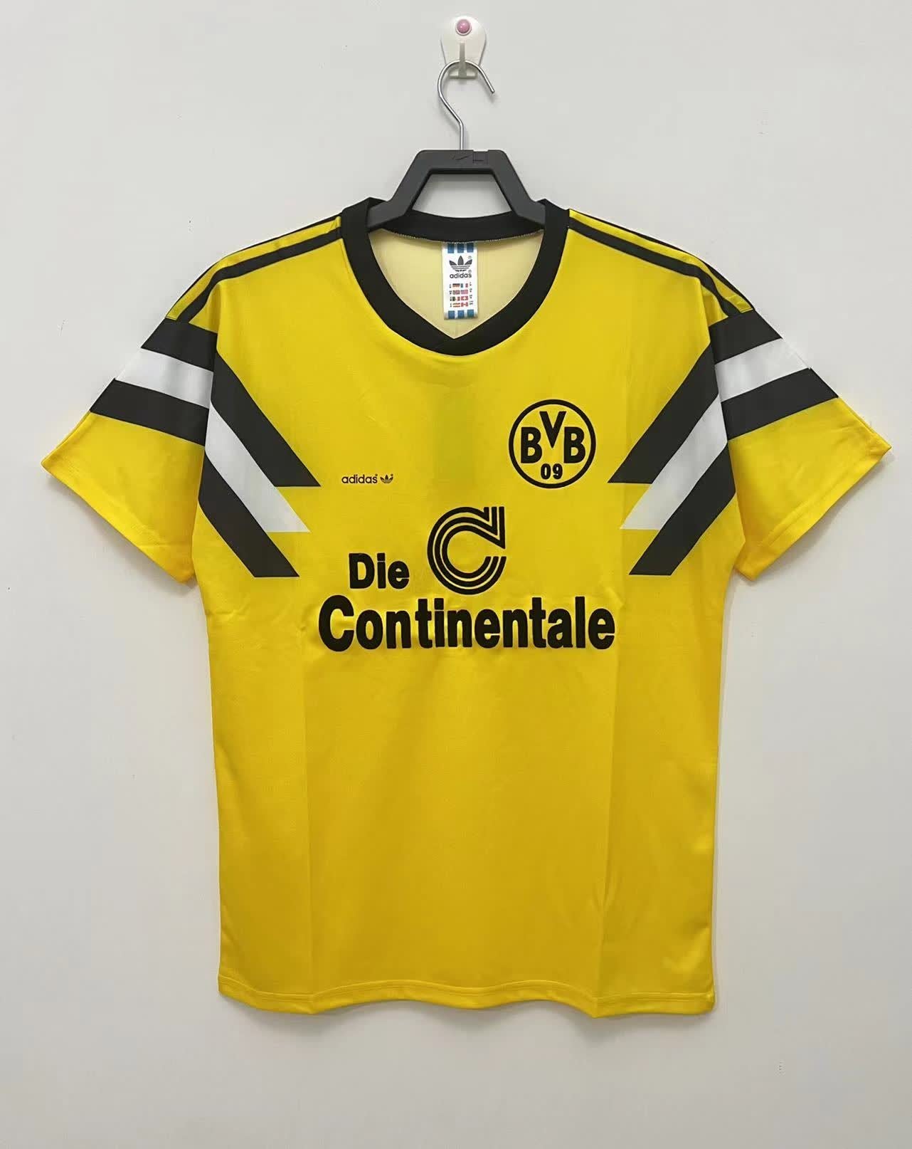 Borussia Dortmund 1989 Retro Home — Fan Version
