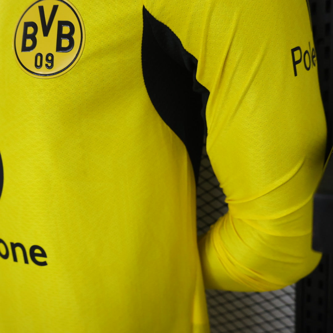 Borussia Dortmund 2026/27 Home Long Sleeve — Player Version