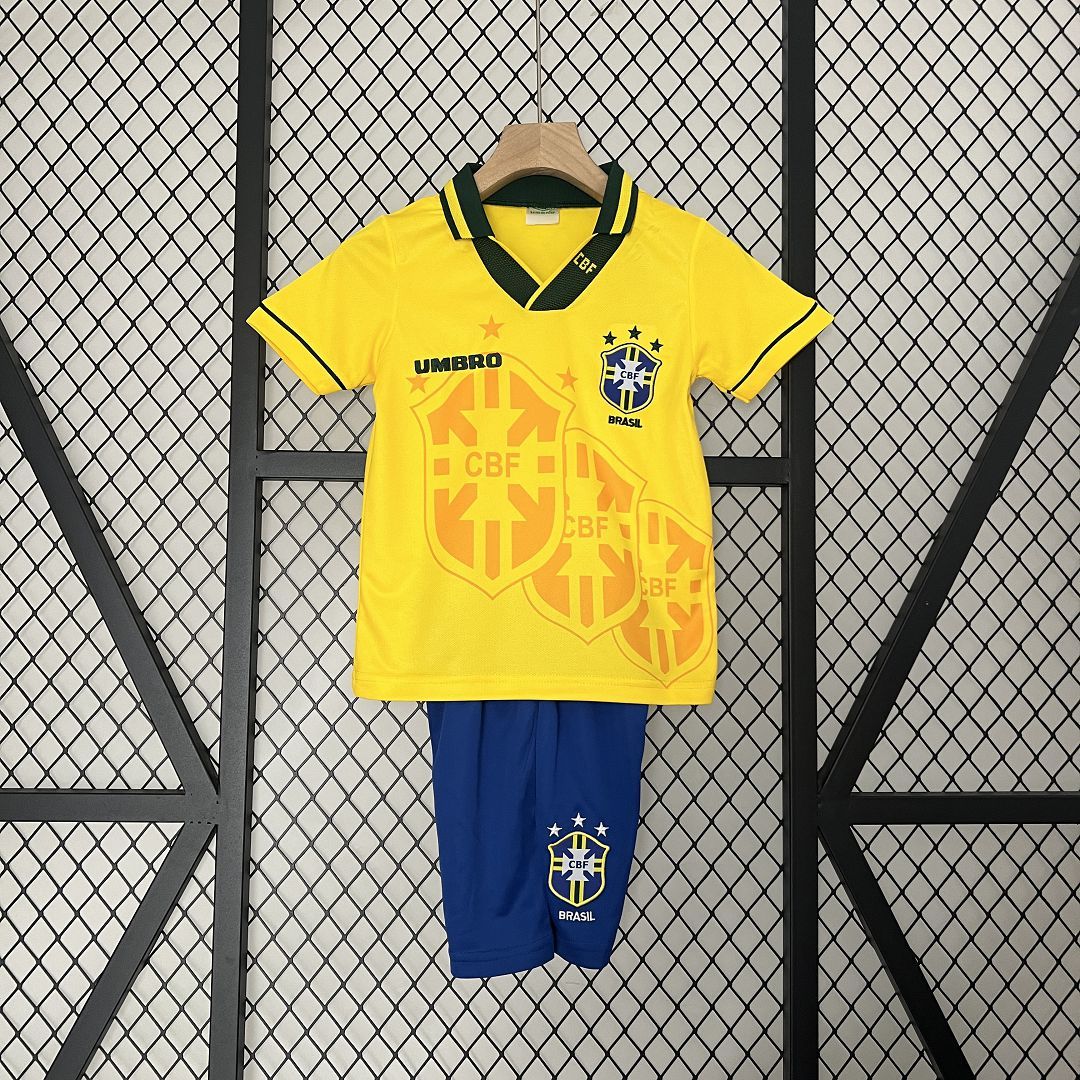 Brazil 1994 Home Retro — Kids Kit