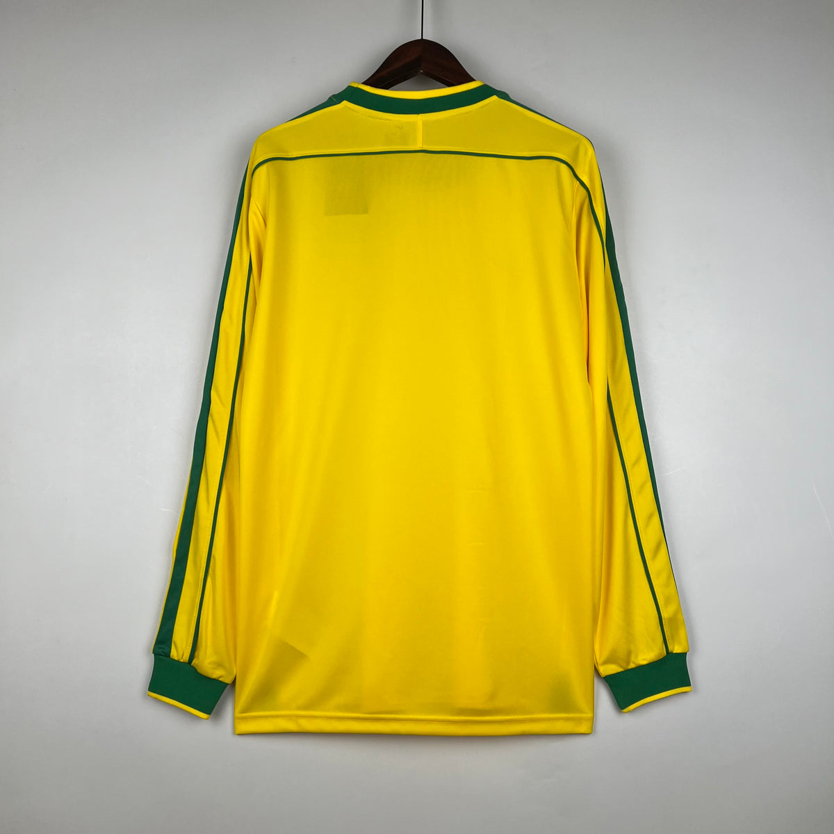 Brazil 1998 Home Retro Long Sleeve — Fan Version