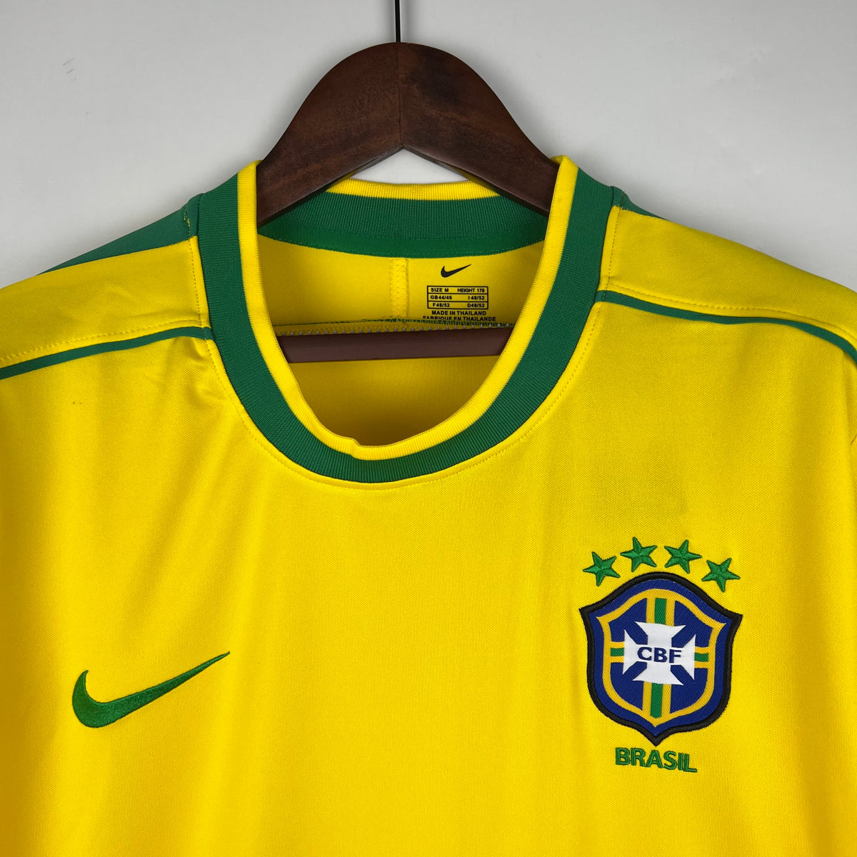 Brazil 1998 Home Retro Long Sleeve — Fan Version