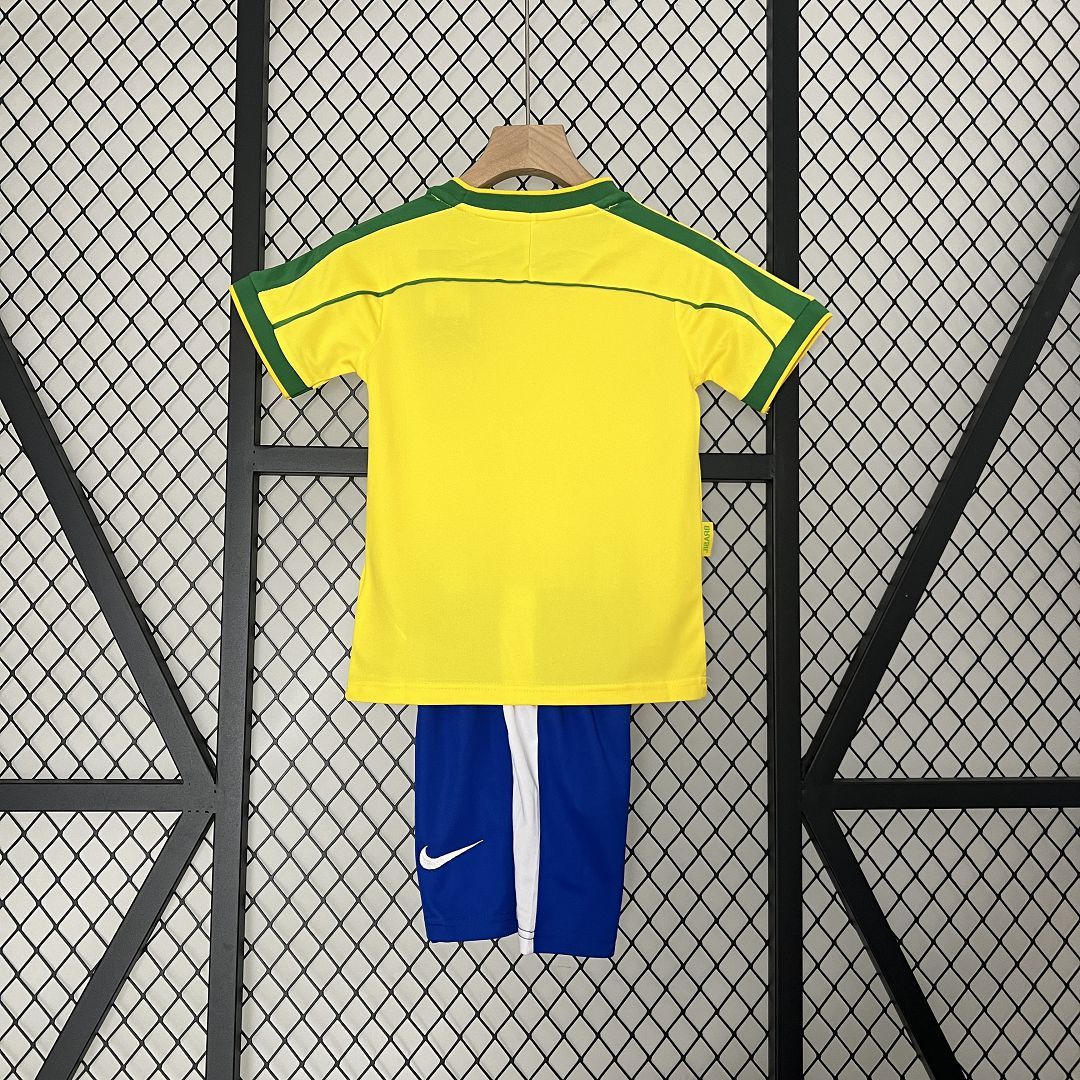 Brazil 1998 Home Retro — Kids Kit