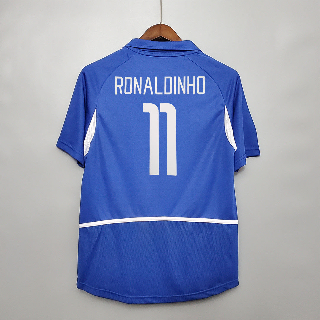 Brazil 2002 Away Retro — Fan Version